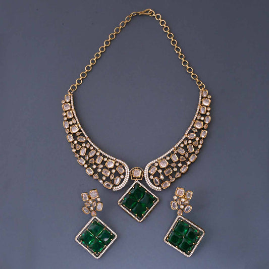 Emerald Katherina Victorian Jewellery Set - New Arrival