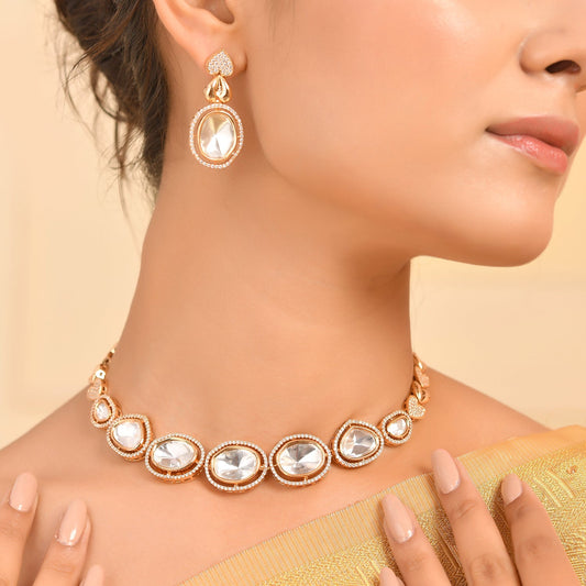 Kundan Opulance Regal Radiance Necklace Set