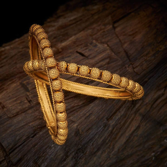 Kushal's Fashion Jewellery Antique Bangle 129817