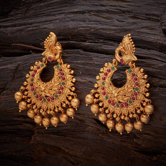 Kushal's Fashion Jewellery Antique Earring 129395