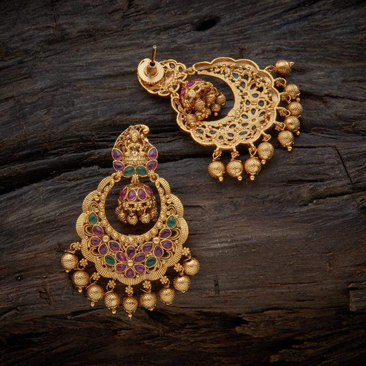 Kushal's Fashion Jewellery Antique Earring 137756