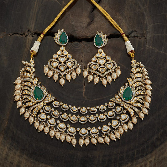 Kundan Necklace Thread