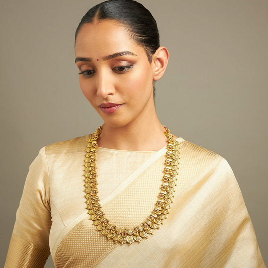 Silver Temple Necklace fascinating component