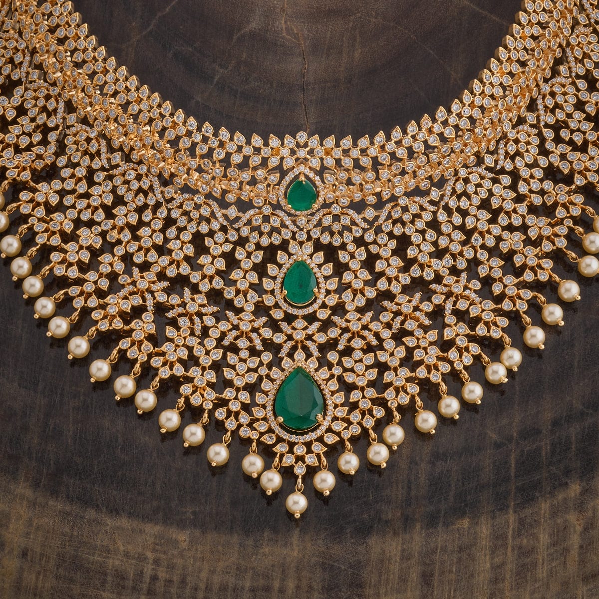 Zircon Necklace Copper jewellery