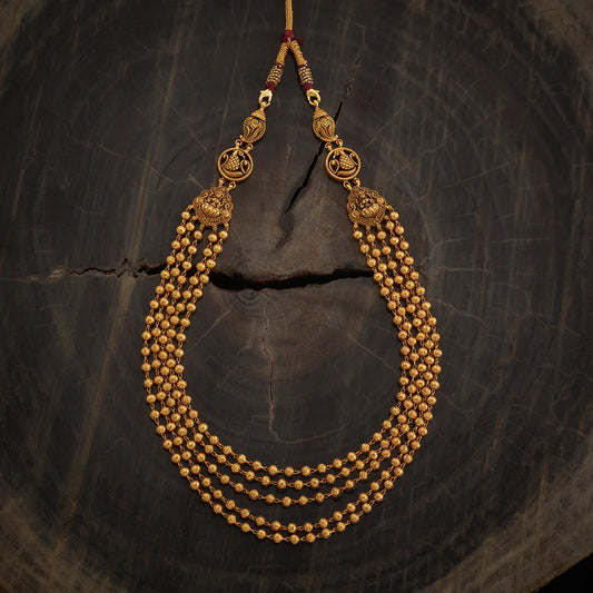 Silver Temple Necklace Adjustable