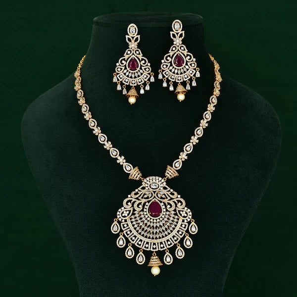 Zirconia Necklace Set