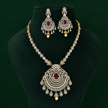 Zirconia Necklace Set