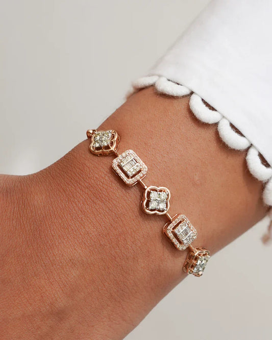 Mosaic Diamond Bracelet