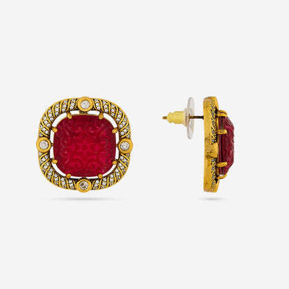 Kundan Polki Necklace Color Green Polish Victorian