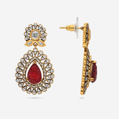 Kundan Polki Necklace Color Mint Polish Victorian