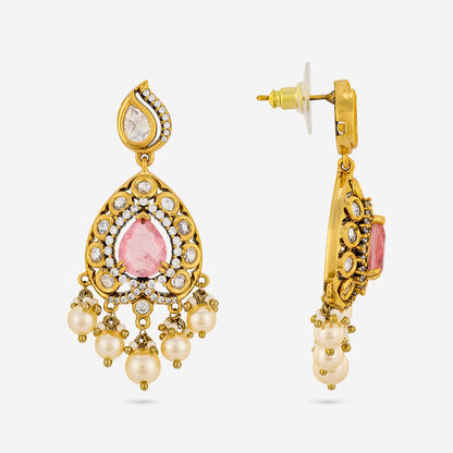 Kundan Polki Necklace Color Mint Polish Victorian