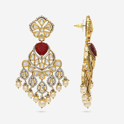 Kundan Polki Necklace Color Mint Polish Victorian