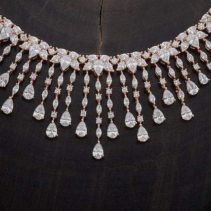 Zircon Choker Necklace